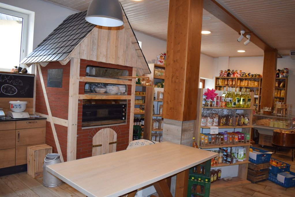 der neue Backofen rundet das Erlebnisangebot des Rößler-Hofes ab (Link öffnet sich in einem Popupfenster mit vergrößerter Ansicht des Bildes.)