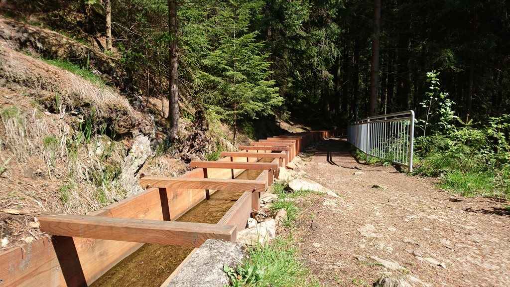 beliebtes Ausflugsziel und Wanderroute - der Röhrgraben Ehrenfriedersdorf