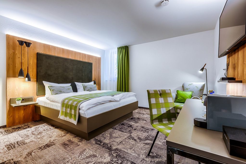 Gästezimmer des Brauereigasthofes Zwönitz Gästezimmer des Brauereigasthofes Zwönitz (Link öffnet Bild vergrößert in einem Popupfenster)