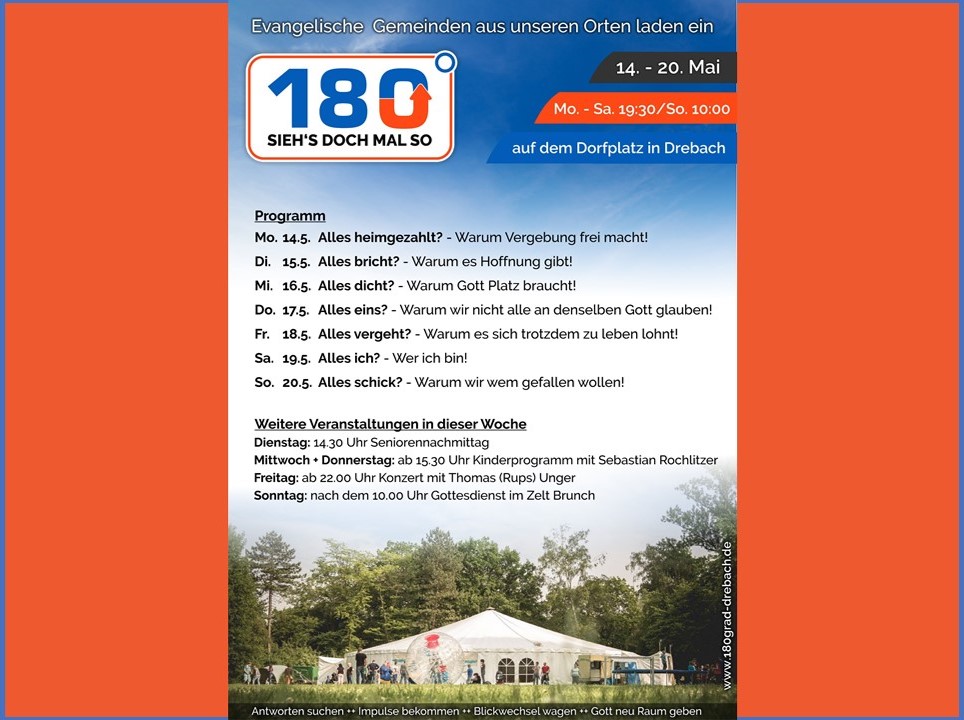 Flyer zur Evangelisation